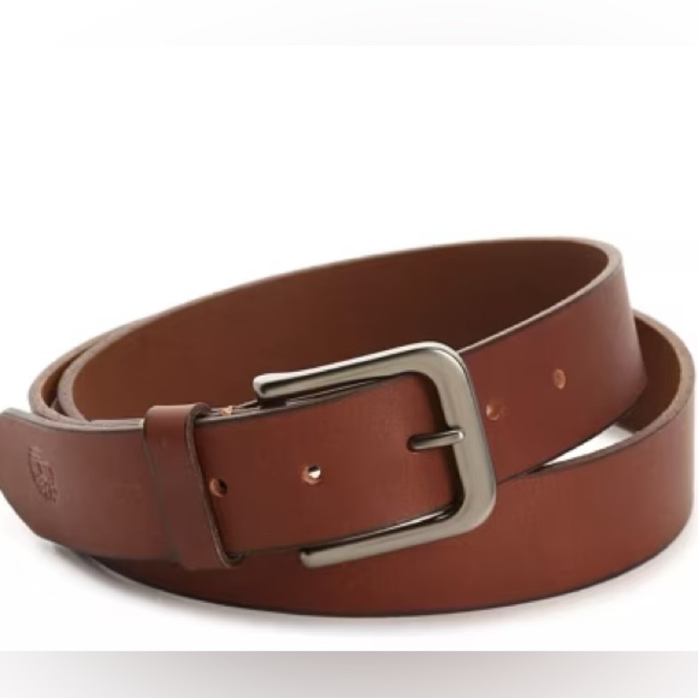 Timberland 100% genuine leather brown belt